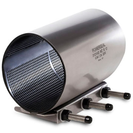 3121AS-LW All Stainless Sewer Clamp