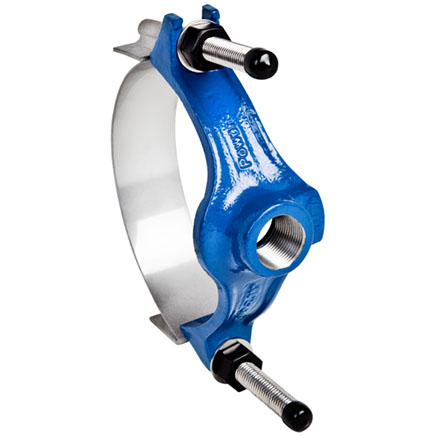 3415DI Ductile Iron Saddle Single Strap