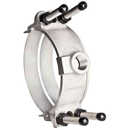 3417AS Stainless Saddle With Straps