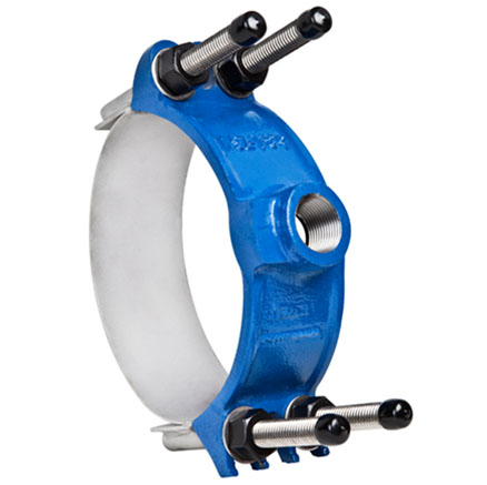 3417DI-SW Ductile Iron Saddle W/Single Wide Strap